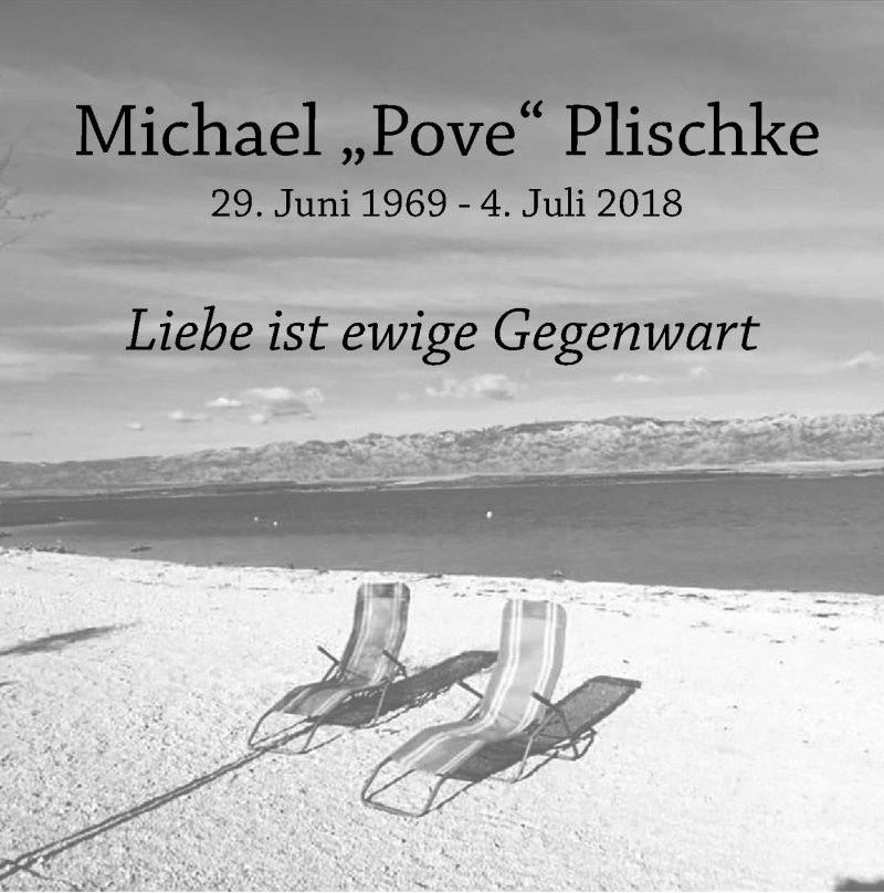  Traueranzeige für Michael Plischke vom 04.07.2019 aus NWZ Neue Württembergische Zeitung