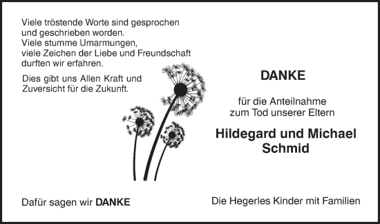 Traueranzeige von Michael Schmid von SÜDWEST PRESSE Ausgabe Ulm/Neu-Ulm